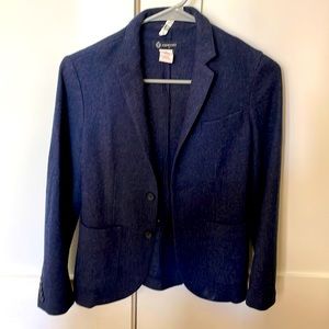 JCrew Crewcuts boys size 12 wool/nylon navy coat